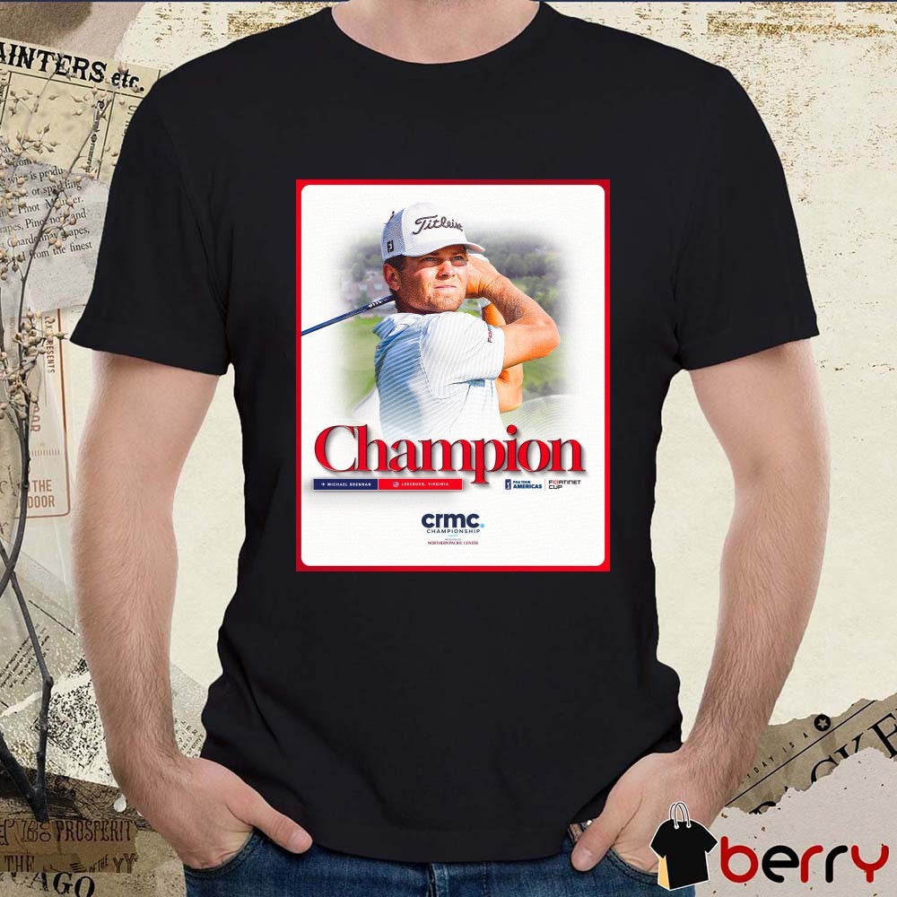 Michael Brennan Win CRMC Championship PGA Tour Americas 2025 Poster t-shirt