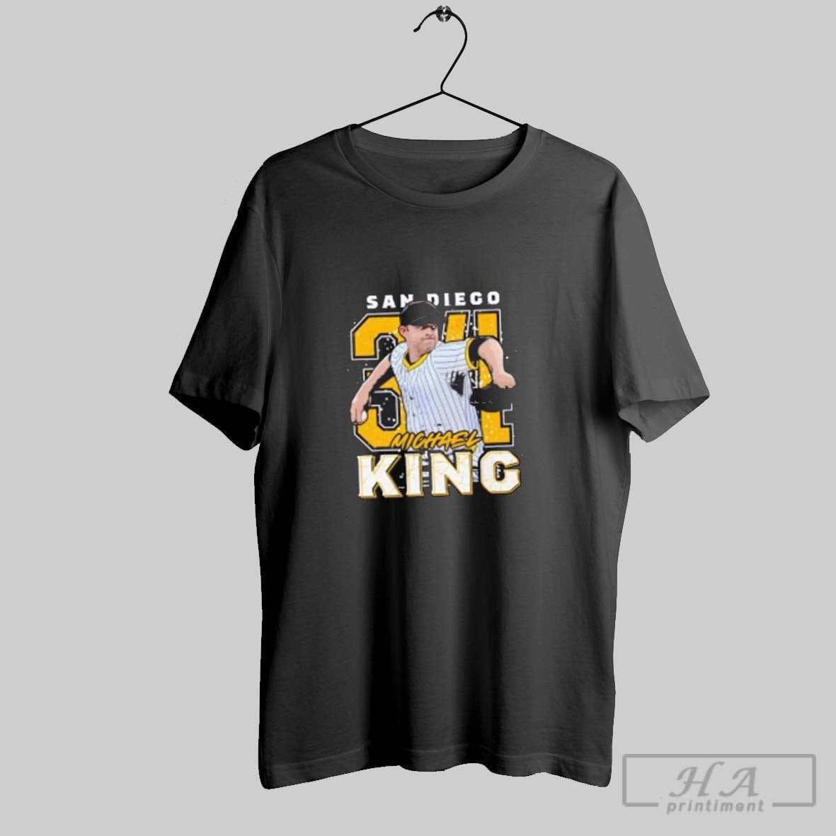 Official Michael King San Diego Padres Gritty