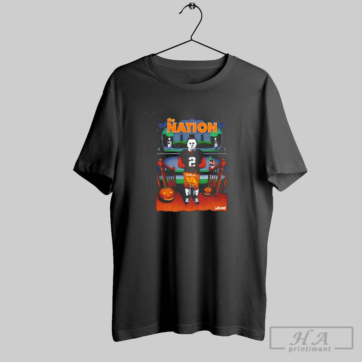 Official Michael Myers The Nation Trick Or Treat Football Halloween 2025