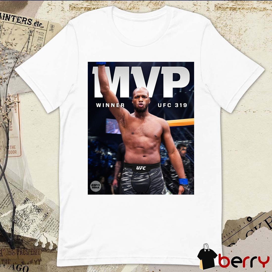 Michael Page UFC 319 MVP Winner August 16, 2025, at the United Center in Chicago Poster t-shirt