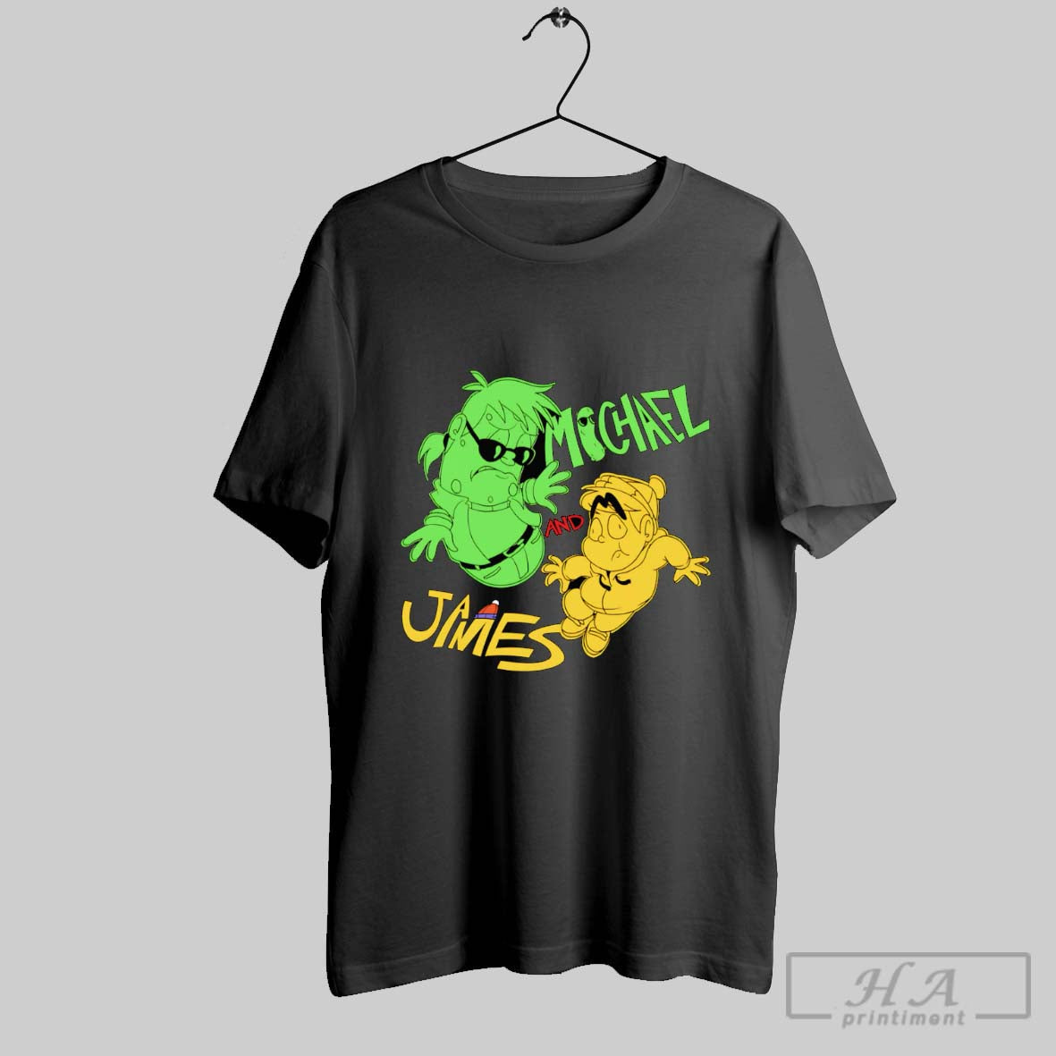 Official Michael And James Cartoon