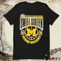 Michigan Wolverines 2026 NCAA Men’s Basketball Tournament March Madness Sweet 16 Midwest Region No 1 Seed t-shirt