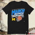Michigan Wolverines 2026 NCAA Men’s Division I Basketball March Madness Participant t-shirt