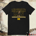 Michigan Wolverines Men’s Basketball 2025 NCAA Tre Donaldson Michigan Man Painitng t-shirt