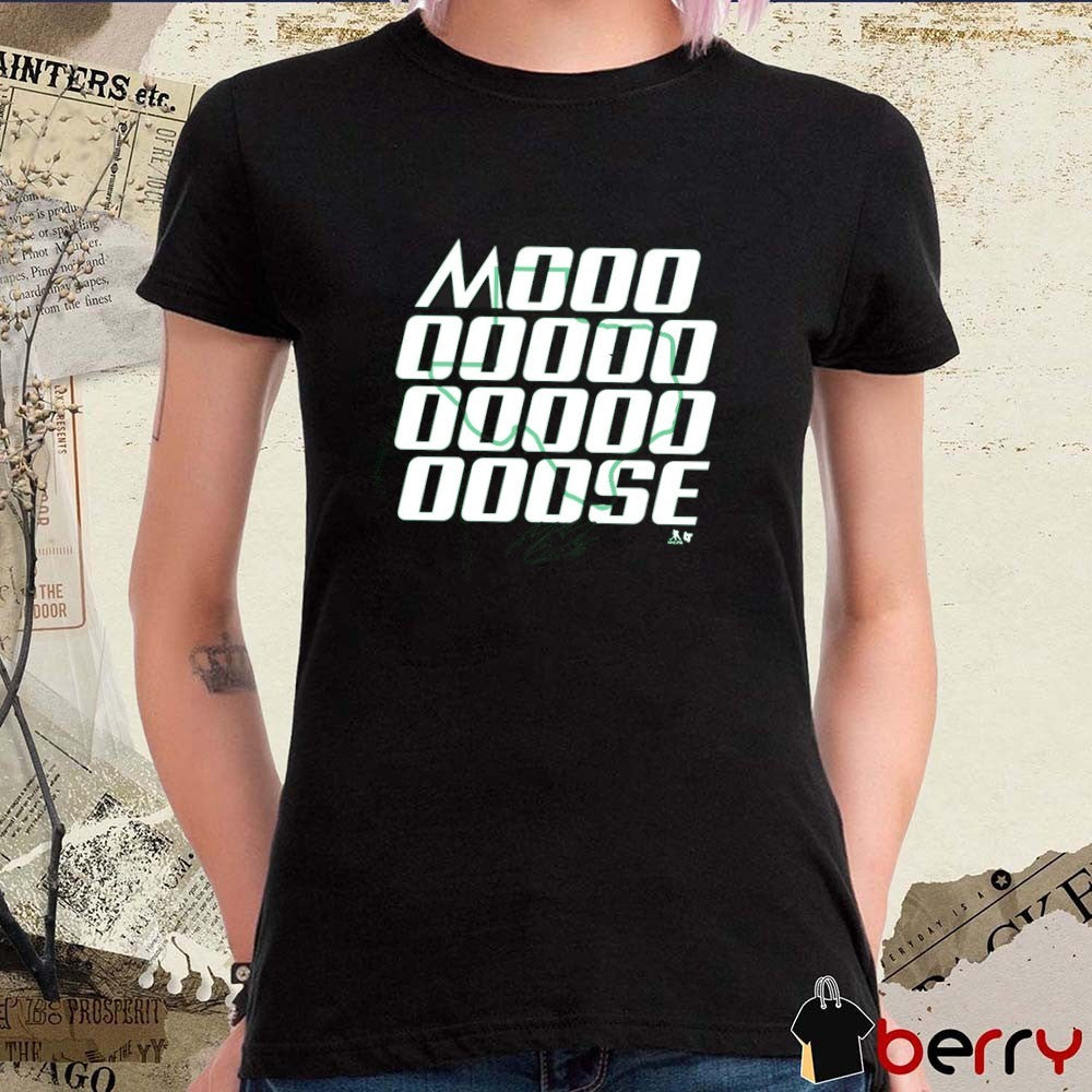 Mikko Rantanen Dallas Moooooooose Dallas Stars Hockey Signature t-shirt