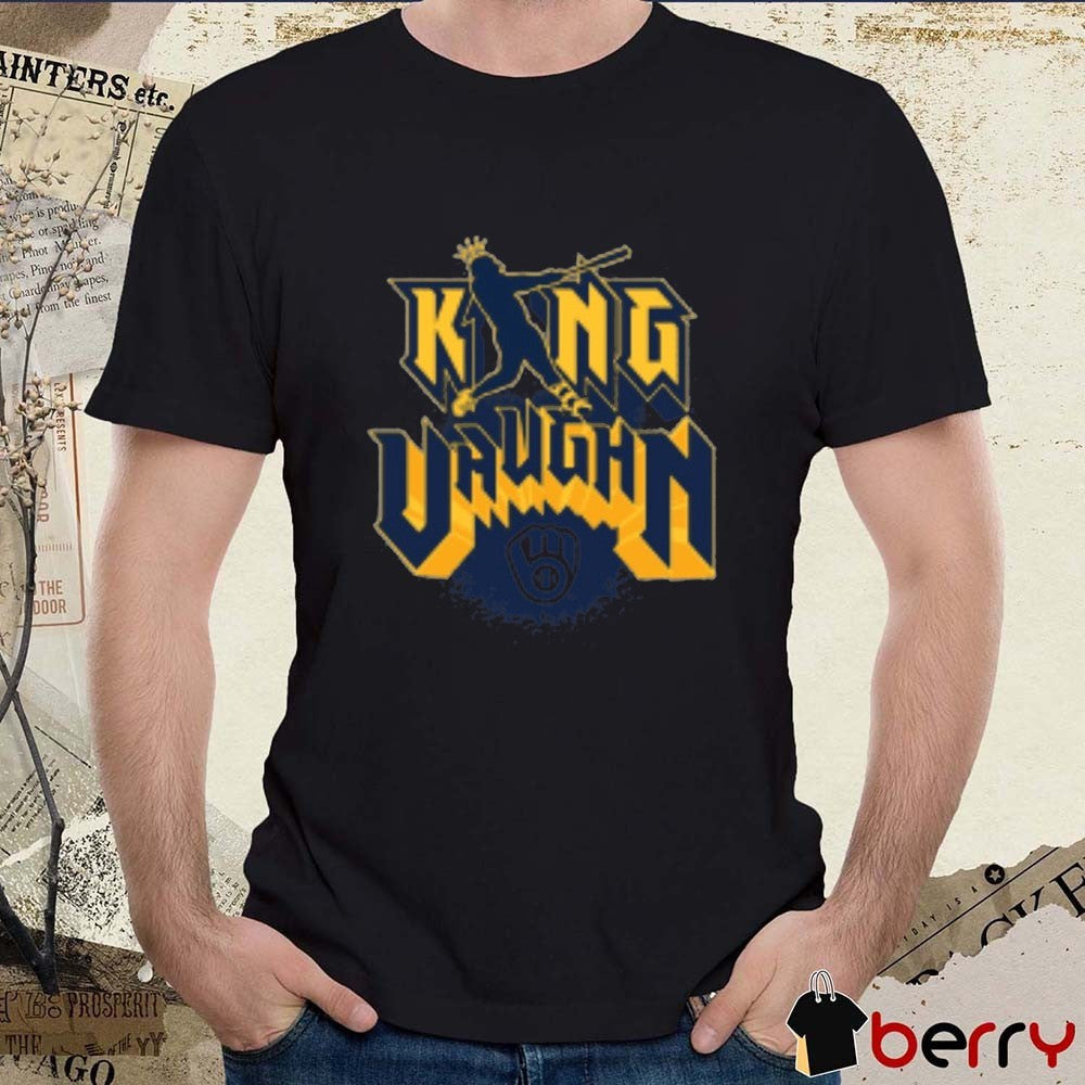 Milwaukee Brewers Andrew Vaughn King Vaughn MLB Painting t-shirt