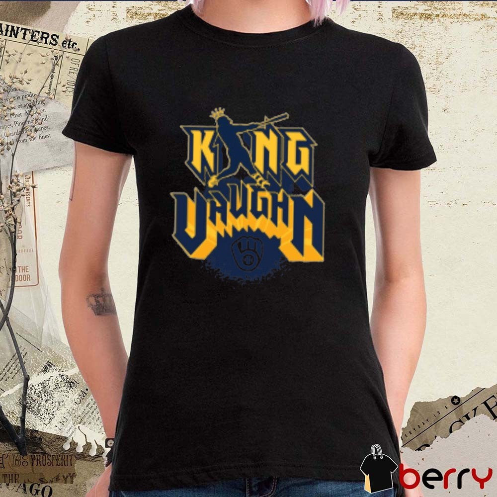 Milwaukee Brewers Andrew Vaughn King Vaughn MLB Painting t-shirt