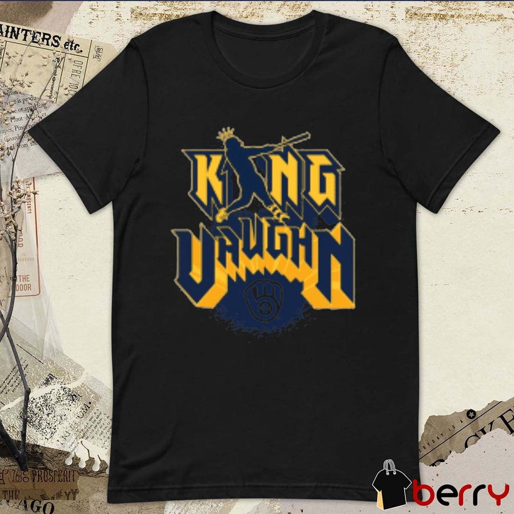 Milwaukee Brewers Andrew Vaughn King Vaughn MLB Painting t-shirt