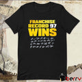 Milwaukee Brewers Franchise Record 97 Wins The Greatest Regular Season In Brewers History Signatures t-shirt