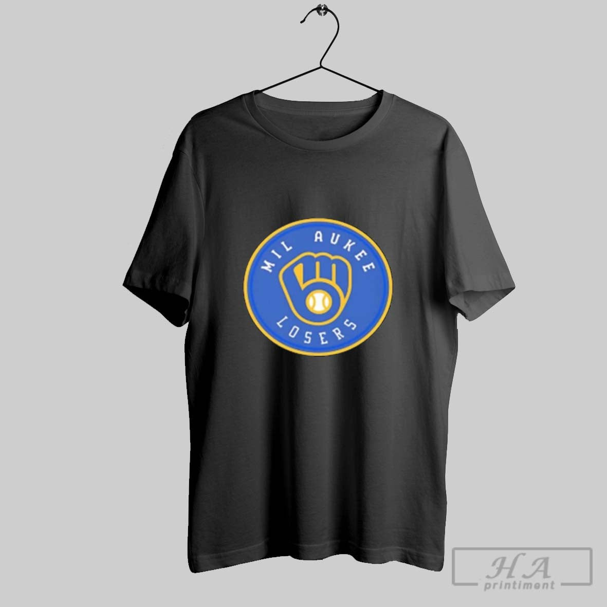 Official Milwaukee Brewers Losers Logo 2025