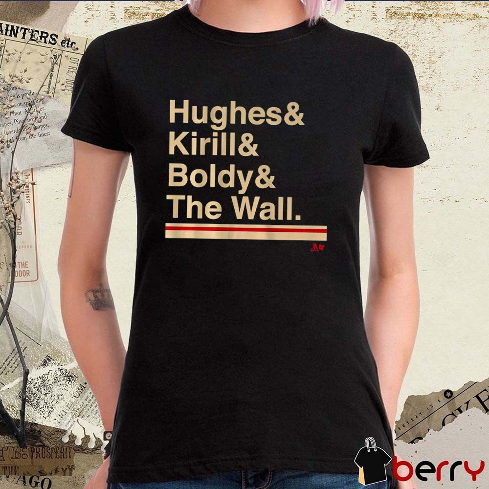 Minnesota Hockey Ampersand Hughes And Kirill And Boldy And The Wall Minnesota Wild 2026 t-shirt