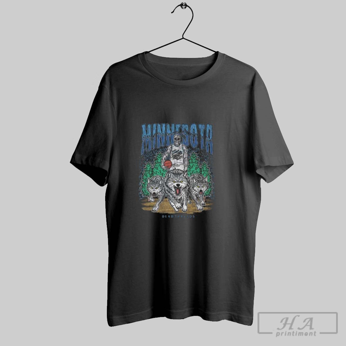 Official Minnesota Timberwolves Basketball Dt Skeleton