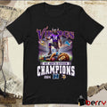 Minnesota Vikings Vs Detroit Lions 2024 NFC North Division Champions Celebration Mascot t-shirt