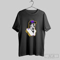Official Minnesota Vikings War Paint Fooball Player Number 9 Graphic