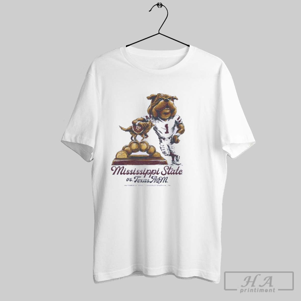 Official Mississippi State Bulldogs Vs Texas Am Aggies Game Day 2025 T