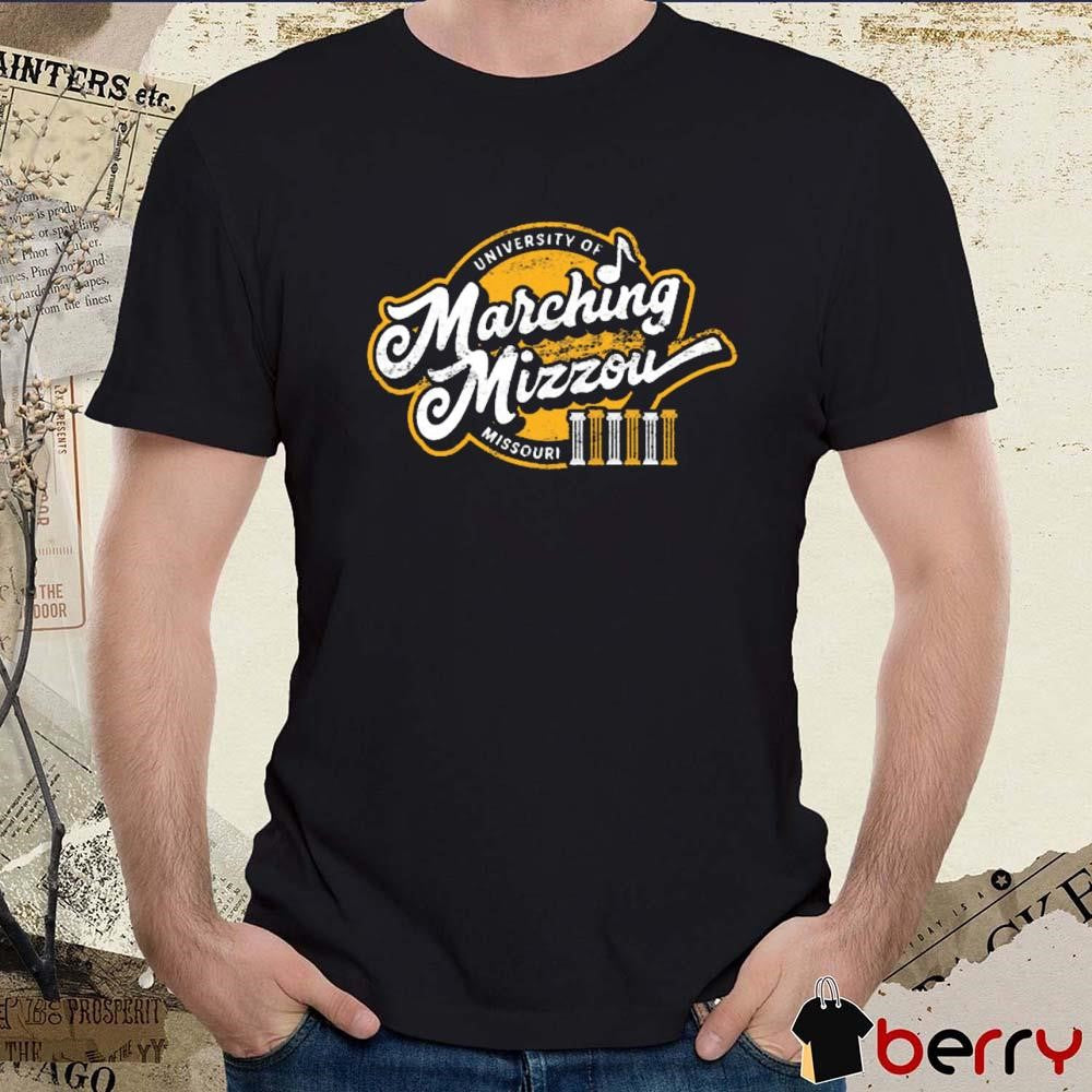 Mizzou Tigers 20024 University Of Marching Mizzou Columns Vintage t-shirt