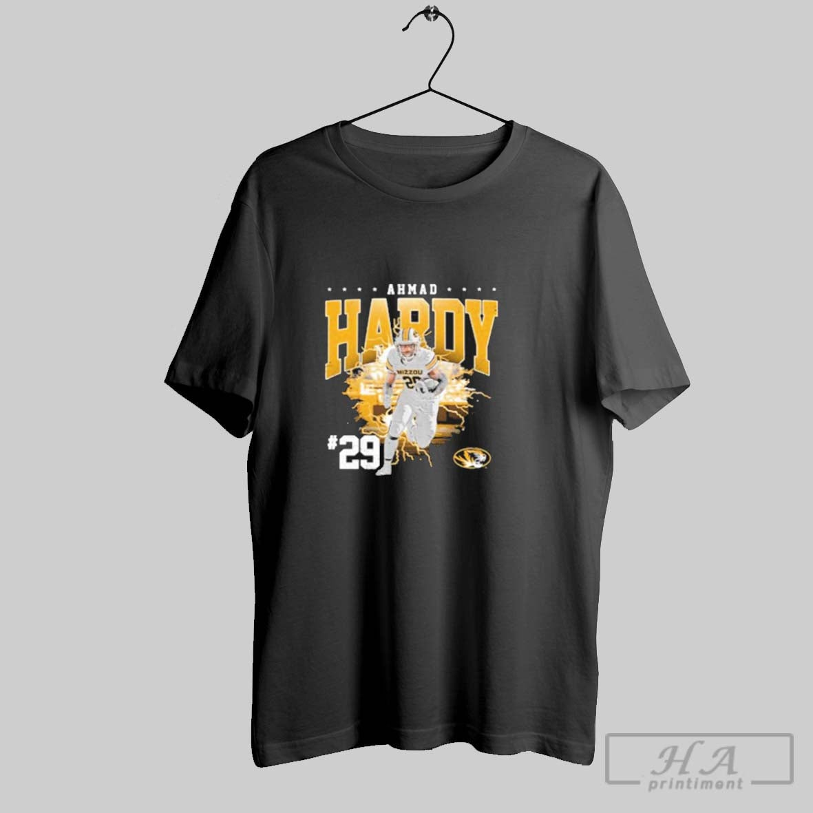 Official Mizzou Tigers Ahmad Hardy 29 Character Shirt