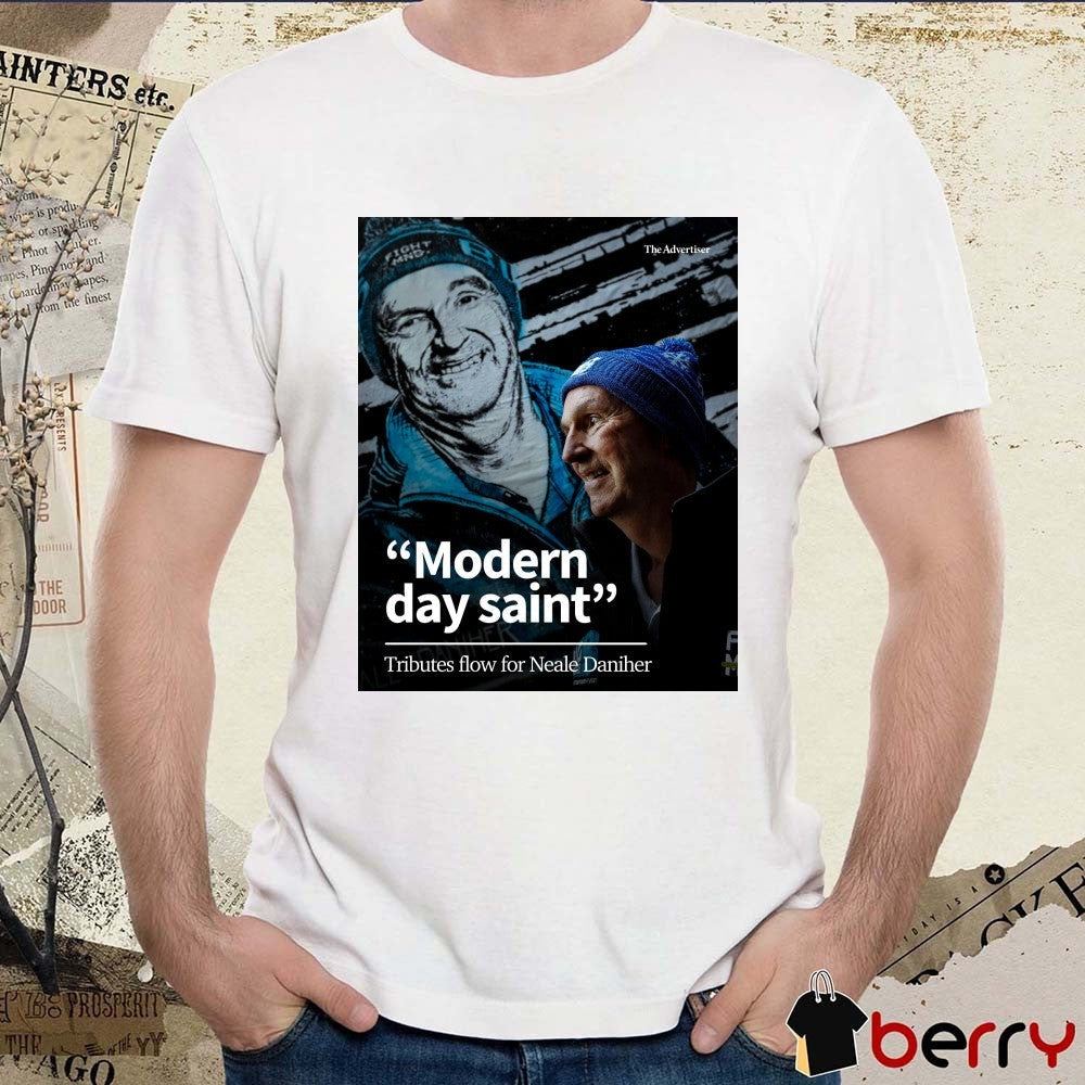 Modern Day Saint Tribute Flow For Neale Daniher 2026 Poster t-shirt