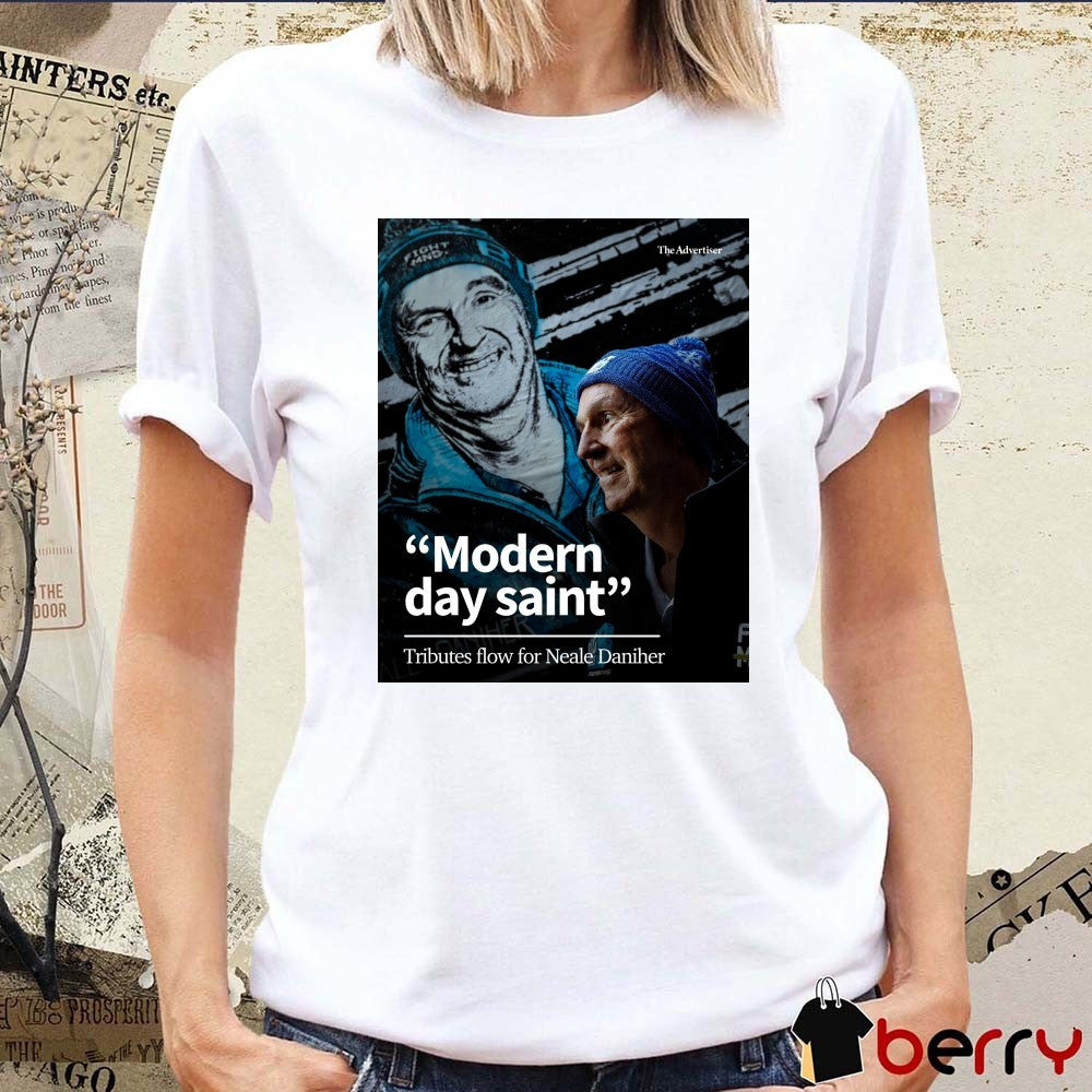 Modern Day Saint Tribute Flow For Neale Daniher 2026 Poster t-shirt