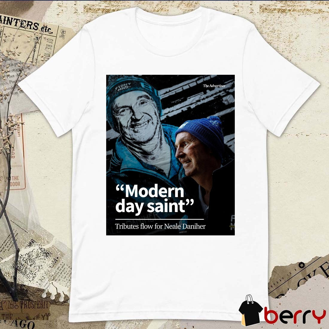 Modern Day Saint Tribute Flow For Neale Daniher 2026 Poster t-shirt