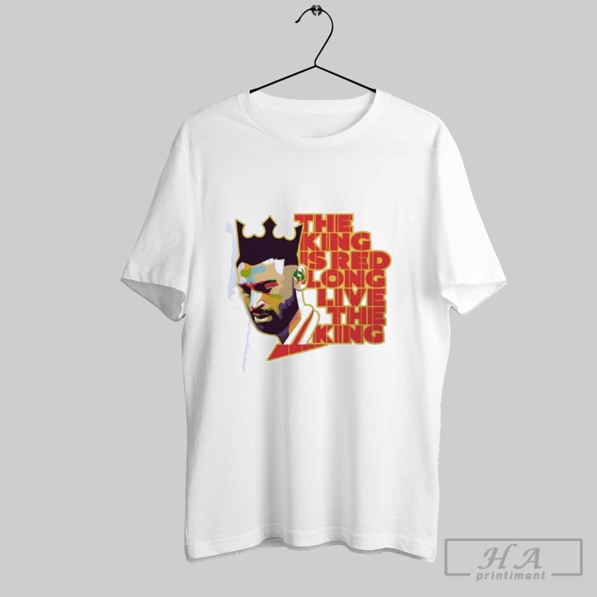 Official Mohamed Salah The King Is Red Long Live The King Shirts
