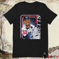 Mookie Betts 50 Los Angeles Dodgers Baseball Collage Frame Signature t-shirt