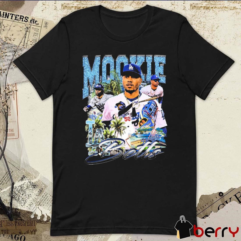 Mookie Betts Los Angeles Dodgers Baseball World Series Graphic t-shirt