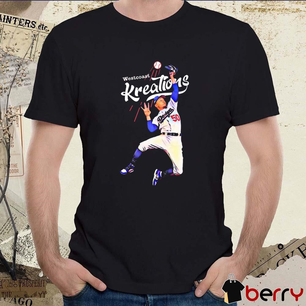 Mookie Betts Los Angeles Dodgers MLB Westcoast Kreations t-shirt