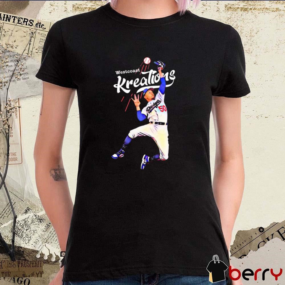 Mookie Betts Los Angeles Dodgers MLB Westcoast Kreations t-shirt