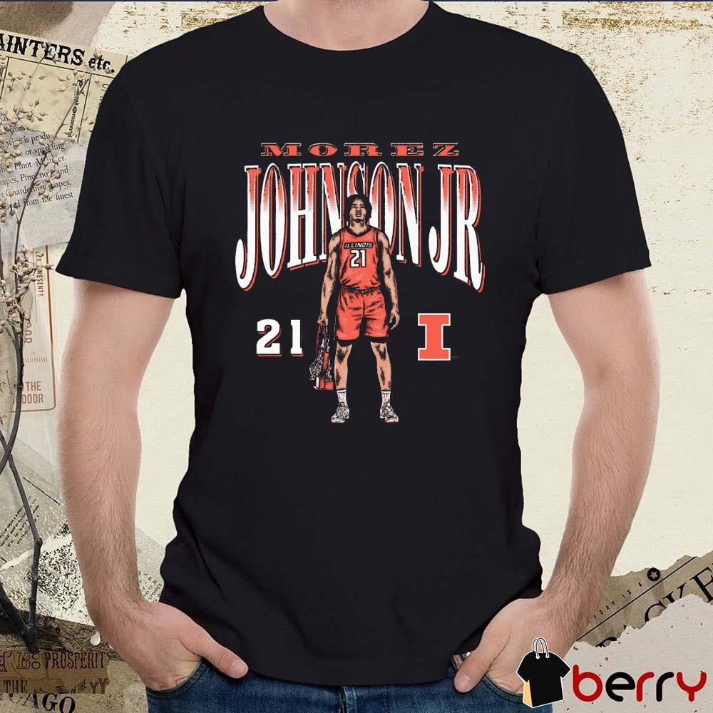 Morez Johnson Jr Classics Illinois Fighting Illini t-shirt