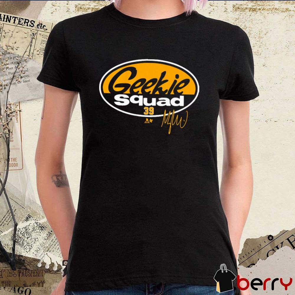 Morgan Geekie Squad Boston Bruins Hockey Signature t-shirt