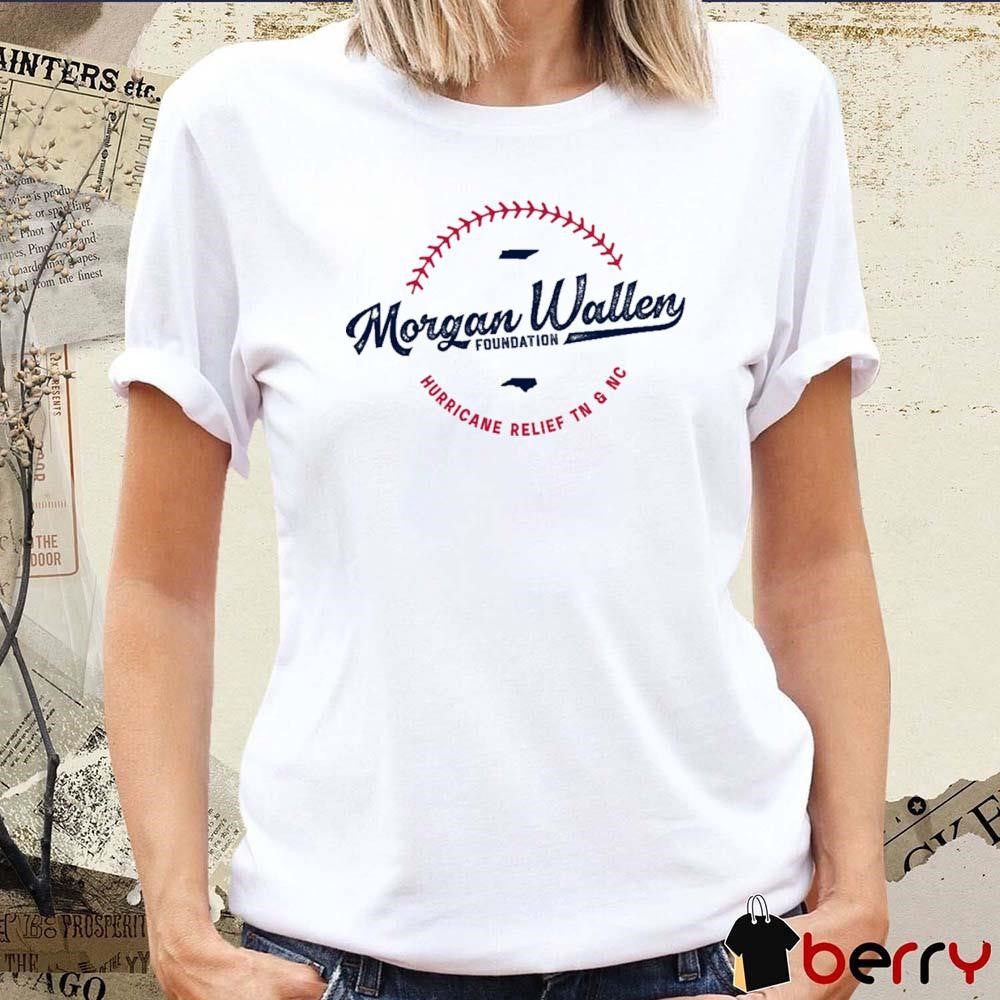 Morgan Wallen Charity Foundation Hurricane Relief TN & NC t-shirt