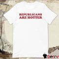 Morgonn Mcmichael Wearing Republicans Are Hotter t-shirt