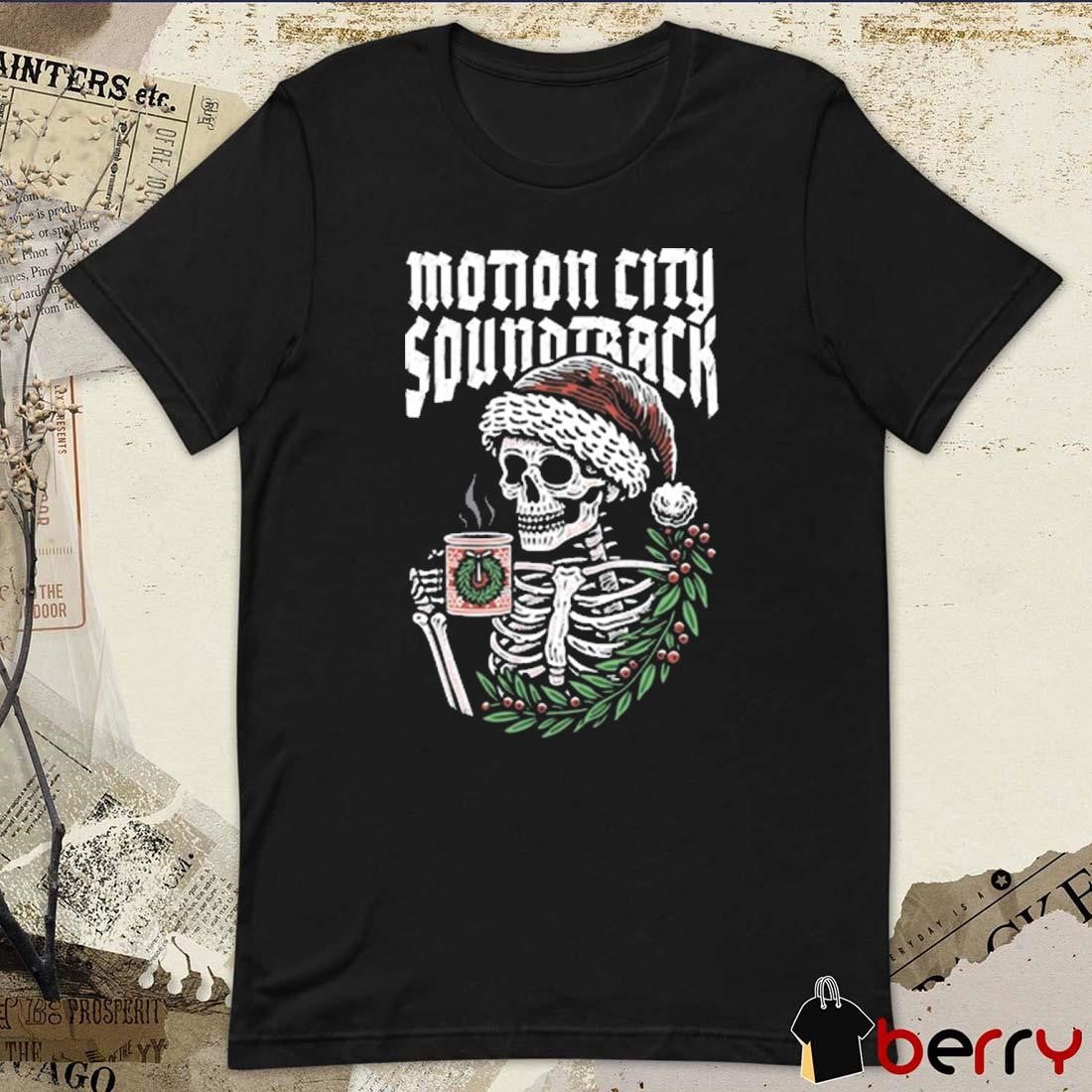 Motion City Soundtrack Skeleton Xmas 2024 Vintage t-shirt