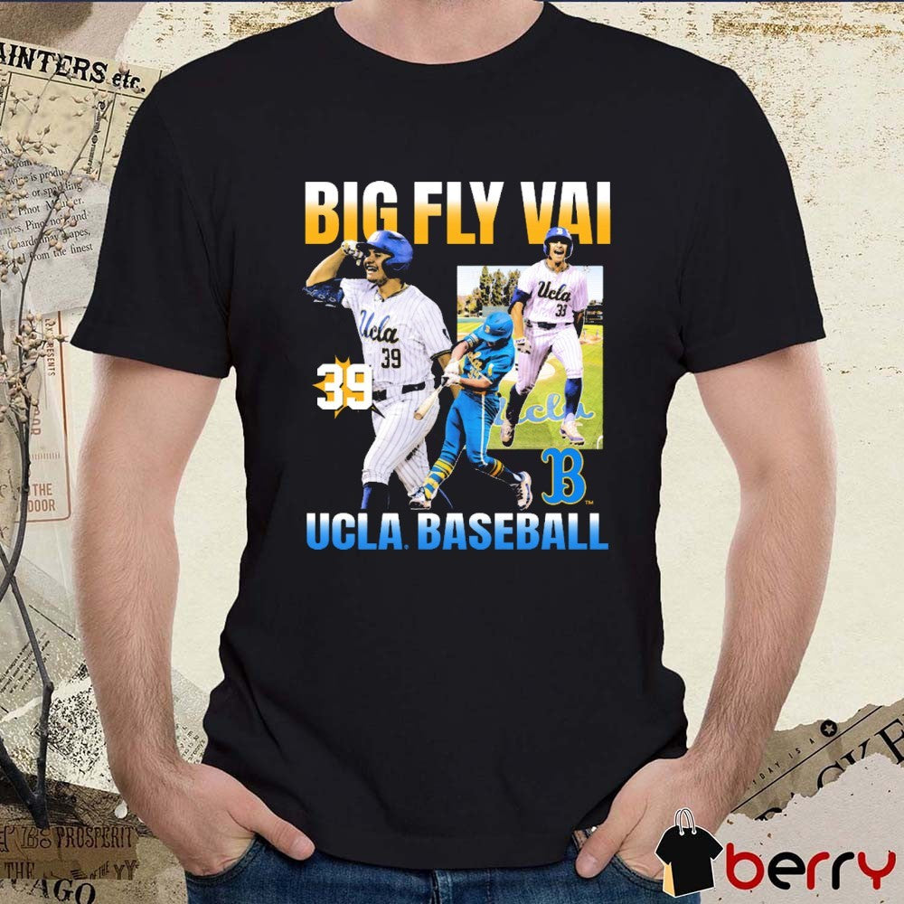 Mulivai Levu Big Fly Vai UCLA Bruins Baseball NCAA 90s Graphic t-shirt