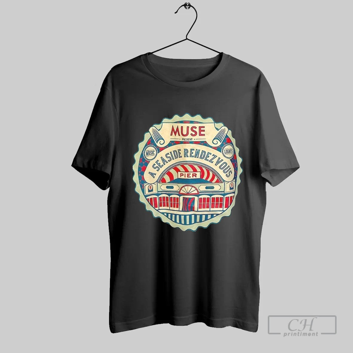 Official Muse Present A Seaside Rendez Vous T Shirt