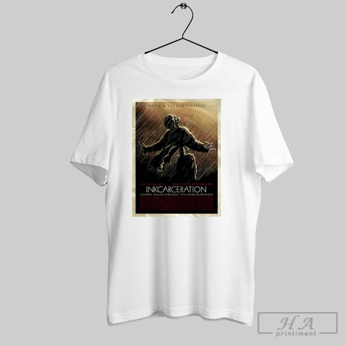 Official Music Tattoo Festival Inkcarceration 2025 Poster Foil Shirt Hoodie Sweater Long Sleeve And Tank
