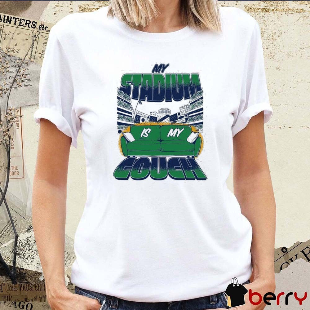 My Stadium Is My Couch Liam Blutman 2025 t-shirt