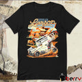 NASCAR Kyle Larson Silva Saloon Four Wide Stock Yards HendrickCars.com t-shirt