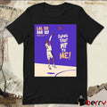 NBA On ESPN Los Angeles Lakers vs Sacramento Kings 131-127 Swing That MF To Me Poster t-shirt