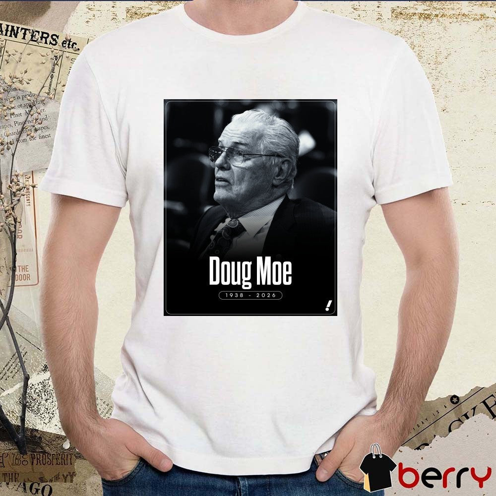 NBA player and Coach of the Year Doug Moe 1938-2026 t-shirt