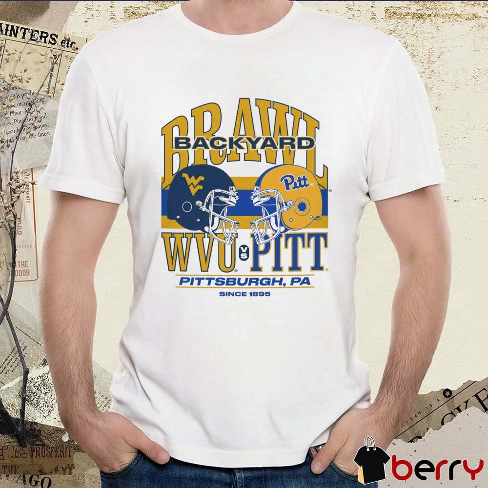 NCAA 2024 Backyard Brawl Pittsburgh Panthers Vs West Virginia Pittsburgh, PA Since 1895 t-shirt