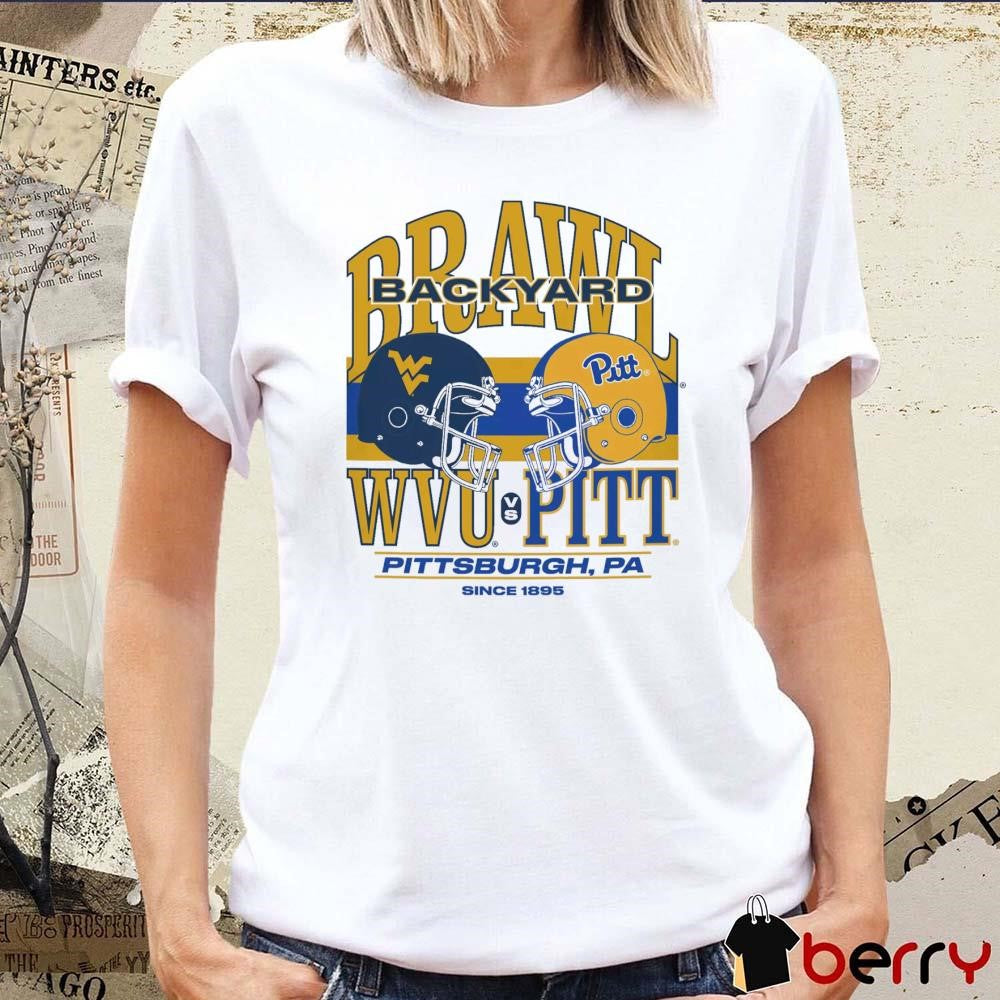 NCAA 2024 Backyard Brawl Pittsburgh Panthers Vs West Virginia Pittsburgh, PA Since 1895 t-shirt