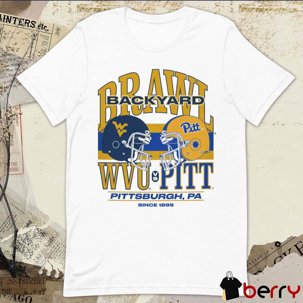 NCAA 2024 Backyard Brawl Pittsburgh Panthers Vs West Virginia Pittsburgh, PA Since 1895 t-shirt