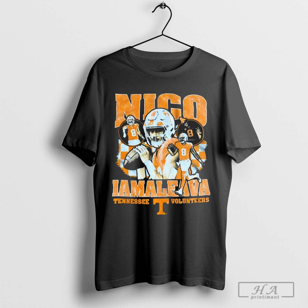 Official Ncaa 2024 Tennessee Volunteers Nico Iamaleava 8 Vintage Graphic
