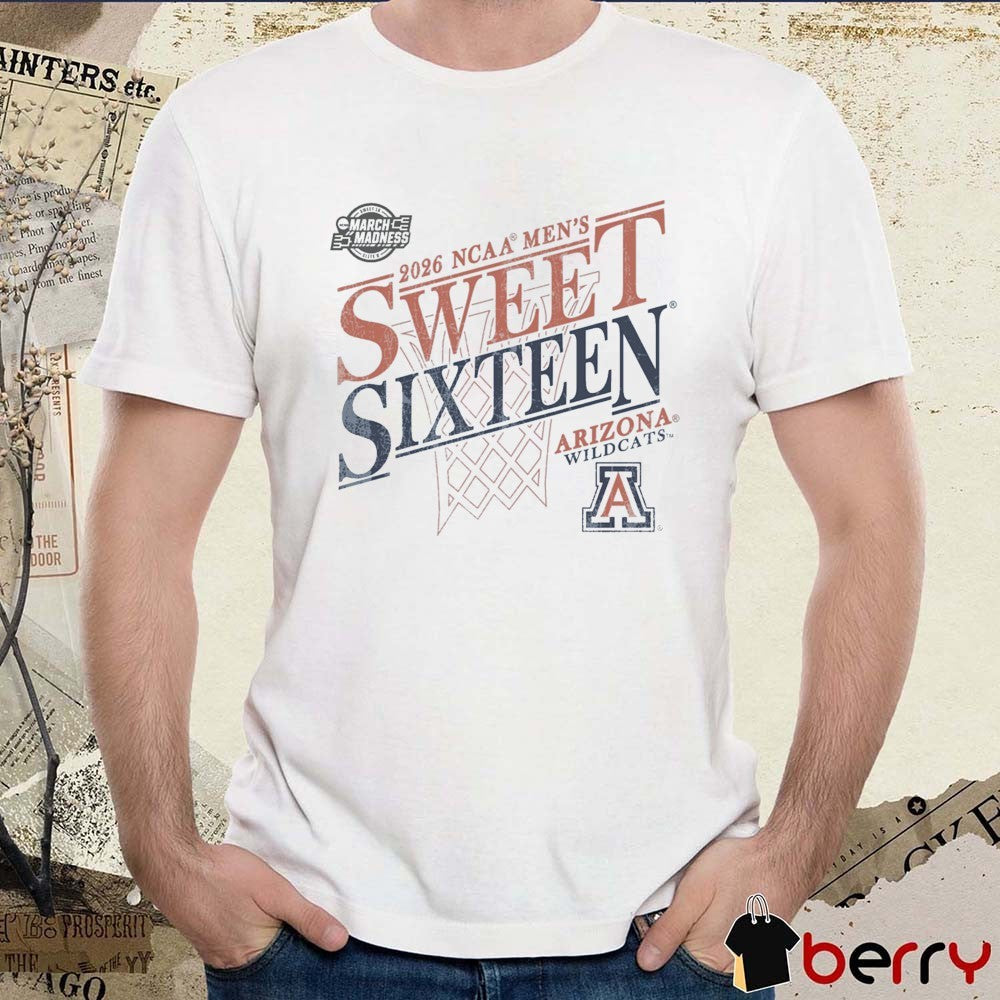 NCAA Men’s Basketball Arizona Wildcats 2026 Fulfill Sweet 16 March Madness t-shirt
