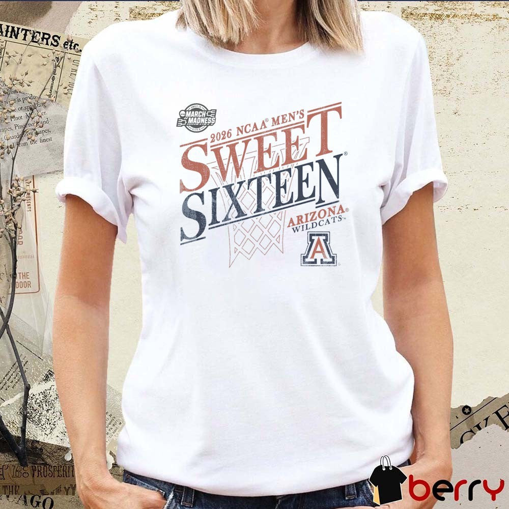 NCAA Men’s Basketball Arizona Wildcats 2026 Fulfill Sweet 16 March Madness t-shirt