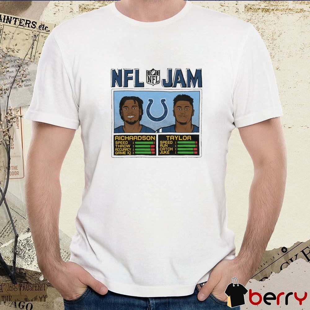 NFL Jam Indianapolis Colts Richardson And Taylor 2024 t-shirt