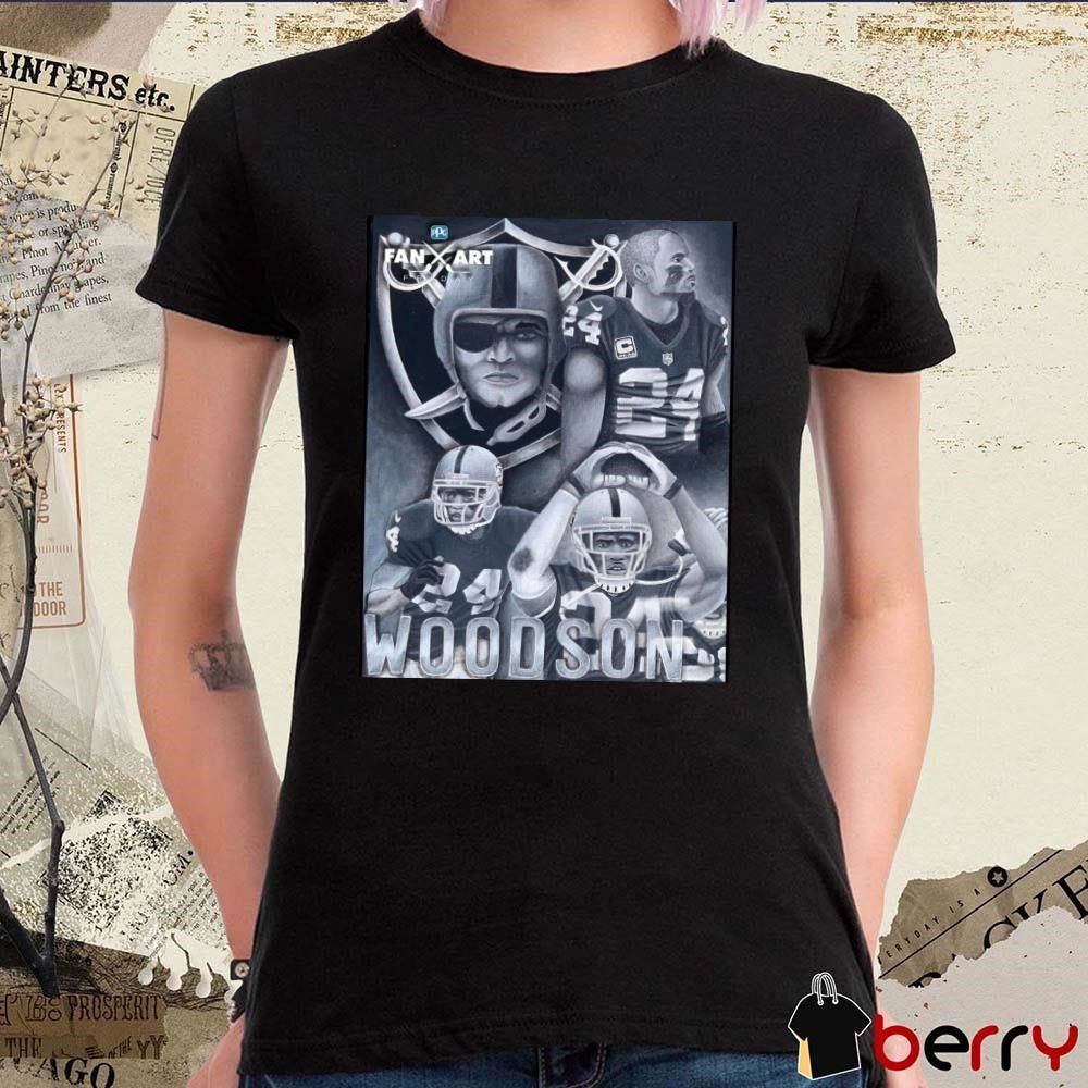 NFL Las Vegas Raiders Woodson Cooked With This One Fan Art Poster t-shirt