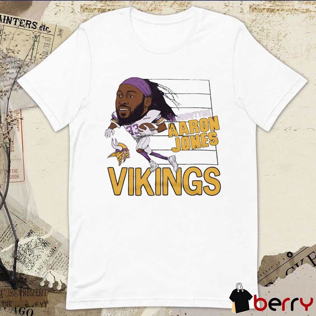 NFL Minnesota Vikings Showtyme Aaron Jones t-shirt
